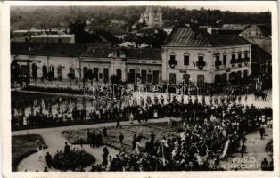 1940 Zilah, Zalau; bevonulás / entry of the Hungarian troops + "1940 Zilah visszatért" So. Stpl. (fl)