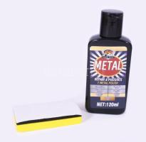Fémtisztító folyadék, szivaccsal, 120ml, bontatlan