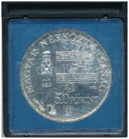 1981. 500Ft Ag "Bartók Béla" fekete műanyag "MNB" tokban T:BU kis patina
Adamo ...