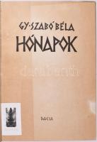 Gy. Szabó Béla: Hónapok. Gy. Szabó Béla (1905-1985) fametszetei. Benne aláírt kisgrafikával. (Kolozs...
