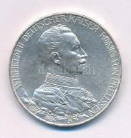 Német Államok / Poroszország 1913A 3M Ag "II. Vilmos uralkodásának 25 éves évfordulója" T:...