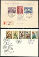 Liechtenstein 1949-1961 2 db FDC