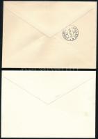 Liechtenstein 1949-1961 2 db FDC