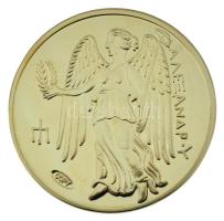 DN "Történelmi aranypénzek - Nagy Sándor Distater" aranyozott Cu-Zn utánveret "COPY&q...