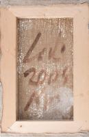 László Dániel (1976-): Firenzei részlet. Olaj, vászon, jelzett a hátoldalán. 30x20 cm