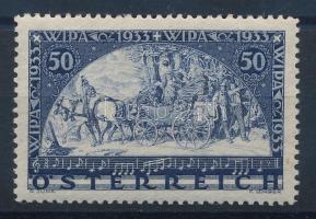 1933 WIPA bélyeg Mi 555 (Mi EUR 320.-)