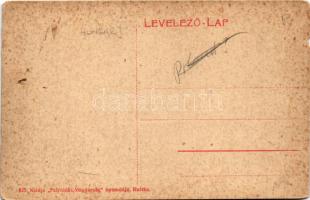 Ruttka, Vrútky; Pályaudvar, vasútállomás. Felvidéki Magyarság nyomda kiadása 627. (W.L. ?) / railway...