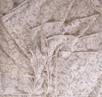 Hatalmas kézzel hímzett terítő, 280x280 cm