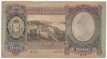 1943. 1000P "F 041 048706" T:F hajtások mentén elvékonyodott, amúgy erős papír
Adamo P21