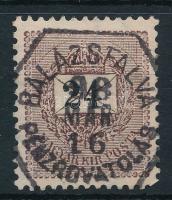 "BALÁZSFALVA / PÉNZROVATOLÁS"