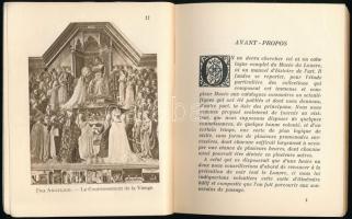 Le Musée du Louvre. Guide a travelers les collections. Paris, 1923, Albert Morancé. Francia nyelven....