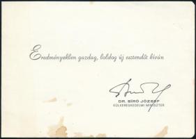 Bíró József (1921-2001) kommunista politikus, 1963. december 7. és 1979. március 30. között Magyaror...