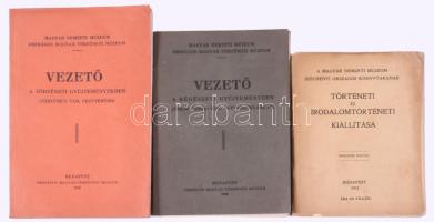 Magyar Nemzeti Múzeum - Országos Magyar Történeti Múzeum. Vezető a régészeti gyűjteményben (Őskor, r...