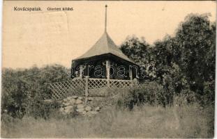 1914 Kovácspatak, Kovacov; Gloriett kilátó. Ohnheiser O. kiadása / lookout tower