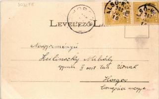 1900 Alsókubin, Alsó-Kubin, Dolny Kubín; Chocs, hidak. Sochán P. 37. sz. / mountain, bridges (vágott...