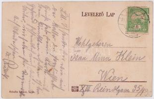 1910 Léva, Levice; Schöller (Schoeller) kastély. Schultz Ignác kiadása / castle (fa)