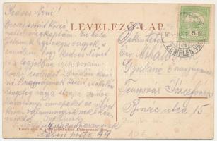 1914 Nagymihály, Michalovce; Gróf Sztáray-féle mauzóleum. Landesman B. kiadása / Sztáray mausoleum (...