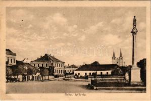 Ipolyság, Sahy; Fő tér. Ignác Polgár kiadása / main square (EB)