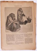 1903 Szikra képes hetilap 1. évf. 2-3 sz. (induló szám), benne Linek Lajos, Kürthy György, Márk Lajo...