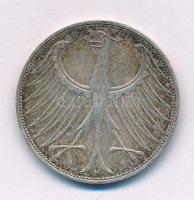 Német Szövetségi Köztársaság 1973J 5M Ag T:XF,VF patina
Federal Republic of Germany 1973J 5 Mark Ag...