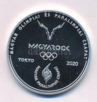 2021. 10.000Ft Ag "Magyar Olimpiai és Paralimpiai Csapat Tokyo 2020" kapszulában, tanúsítv...
