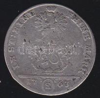 Német Államok / Brandenburg - Ansbach 1763S. 20Kr Ag T:3- katalógus nem említi!