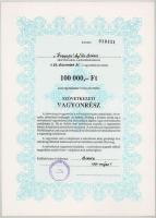 1991. "Hegyalja Mg. Tsz. Bekecs" szövetkezeti vagyonrész 1000Ft-ról + "Hegyalja Mg. T...