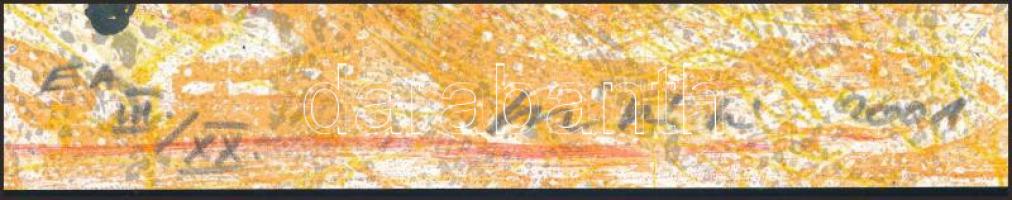 Kovács Péter Balázs (1955-): Conference. Lito-ofszet, papír, jelzett, művészpéldány E.A. III/XX szám...