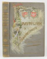 Donászy Ferenc: Rejtélyek a történetelemből. Elbeszélések. Bp., [1897], Athenaeum, [2]+345+[3] p. El...