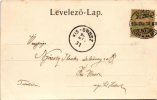 1904 Bród, Nagyrév, Szlavónbród, Slavonski Brod, Brod na Savi; Tvrdjava, Ulaz u tvrdjava / Sl. Brode...