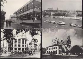 Csehszlovákia, Pozsony - 10 db feliratozott sajtófotó, 18x13 cm