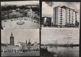 Csehszlovákia - 10 db feliratozott sajtófotó, 18x13 cm