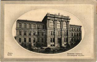 Lódz, Gimnazyum mezkie / boys' grammar school (EB)