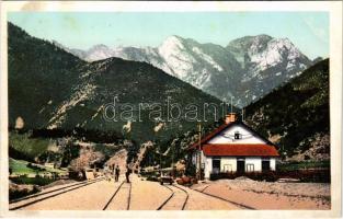 Prozor-Rama, Eisenbahnstrecke Sarajevo-Mostar, Station Rama / railway line between Sarajevo and Mostar, railway station (fl)