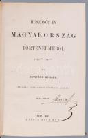 Horváth Mihály: Huszonöt év Magyarország történelméből 1823-1848. I-III. kötet. Bp.,1868,Ráth Mór, X...