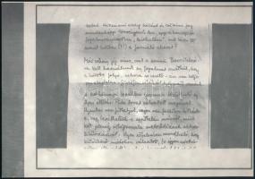 Fazekas György (1948-): Már vékony jég sincs (..., cím nélkül). Nyomat, papír, jelzés nélkül, 21x29,5 cm.