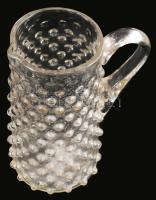 Bütykös kancsó. Parád, 20. sz. eleje, kis sérüléssel, m: 21 cm