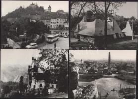 Románia - 11 db feliratozott sajtófotó, 18x13 cm