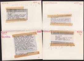 Bulgária - 12 db feliratozott sajtófotó, 18x13 cm