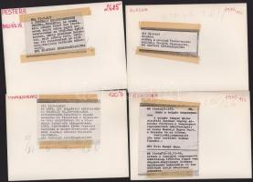 Bulgária - 12 db feliratozott sajtófotó, 18x13 cm