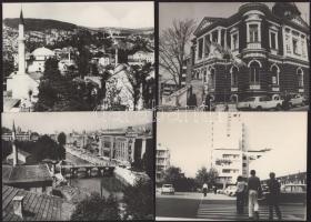 Jugoszlávia - 11 db feliratozott sajtófotó, 18x13 cm