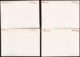 Olaszország, Velence - 14 db feliratozott sajtófotó, 18x13 cm