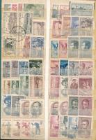 Csehszlovákia gyűjteményrész, benne 258 db bélyeg az 1950-1955 közötti időszakból, 2 db kétoldalas közepes berakólapon (Mi EUR 210.-)