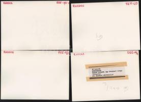 Görögország, Rodosz - 10 db feliratozott sajtófotó, 18x13 cm