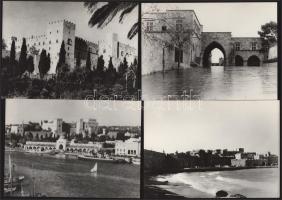 Görögország, Rodosz - 10 db feliratozott sajtófotó, 18x13 cm