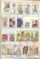 Csehszlovákia gyűjteményrész, benne 485 db bélyeg az 1969-1978 közötti időszakból, cserefüzetben (Mi EUR 230.-)