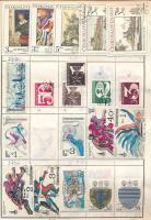 Csehszlovákia gyűjteményrész, benne 452 db bélyeg az 1978-1988 közötti időszakból, cserefüzetben (Mi...