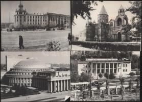 Szovjetunió - 9 db feliratozott sajtófotó, 18x13 cm