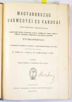 Abauj-Torna vármegye és Kassa. Szerk.: Dr. Sziklay János és Dr. Borovszky Samu. Magyarország vármegyéi és városai. (Magyarország monográfiája.) I. kötet. Bp., 1896, "Apollo" Irodalmi és Nyomdai Rt. (Légrády-ny.), 579+[3] p. + 13 (részben színes) t.+ 2 (kihajtható térképek) t. Gazdag szövegközti és egészoldalas képanyaggal illusztrálva. Kiadói aranyozott, festett, dombornyomott egészvászon-kötés, festett lapélekkel, jó állapotban. A címlapon szentkirályszabadjai Karsa Ferenc (1827-1915) 1848-as honvéd hadnagy, Görgey Artúr parancsőrtisztje, árvaszéki elnök névbejegyzésével.