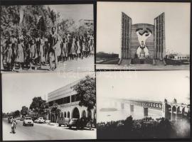 10 db vegyes külföldi, feliratozott sajtófotó, 18x13 cm